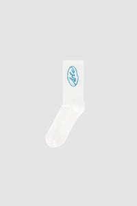 Arte Antwerp CIRCLE LOGO SOCKS White