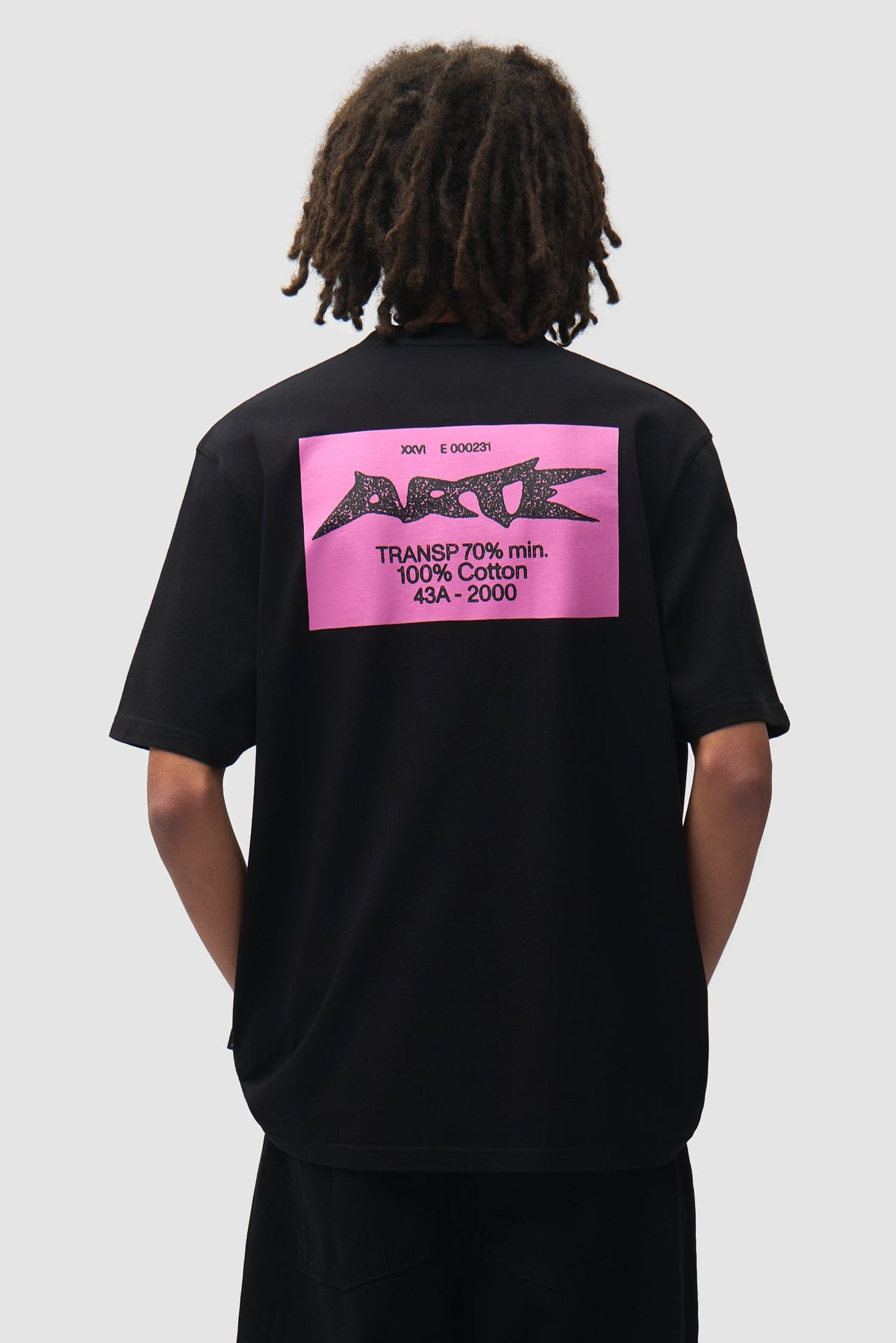 Arte Antwerp COMPOSITION S/S TEE Black