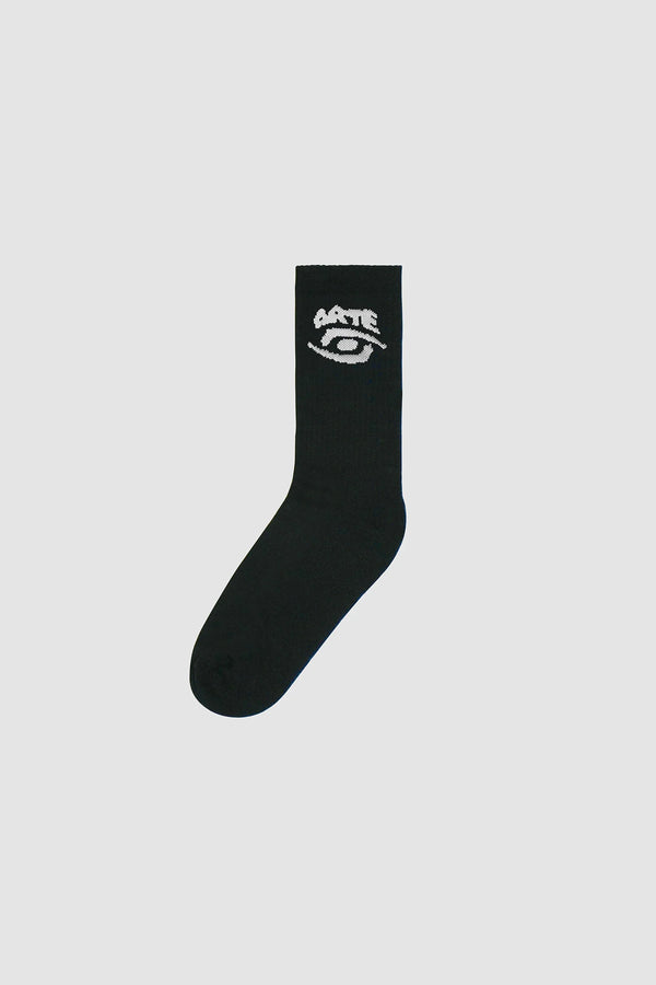 Arte Antwerp Chaussettes EYE SOCKS Black — Arte Antwerp
