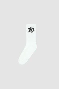 Arte Antwerp Chaussettes EYE SOCKS White