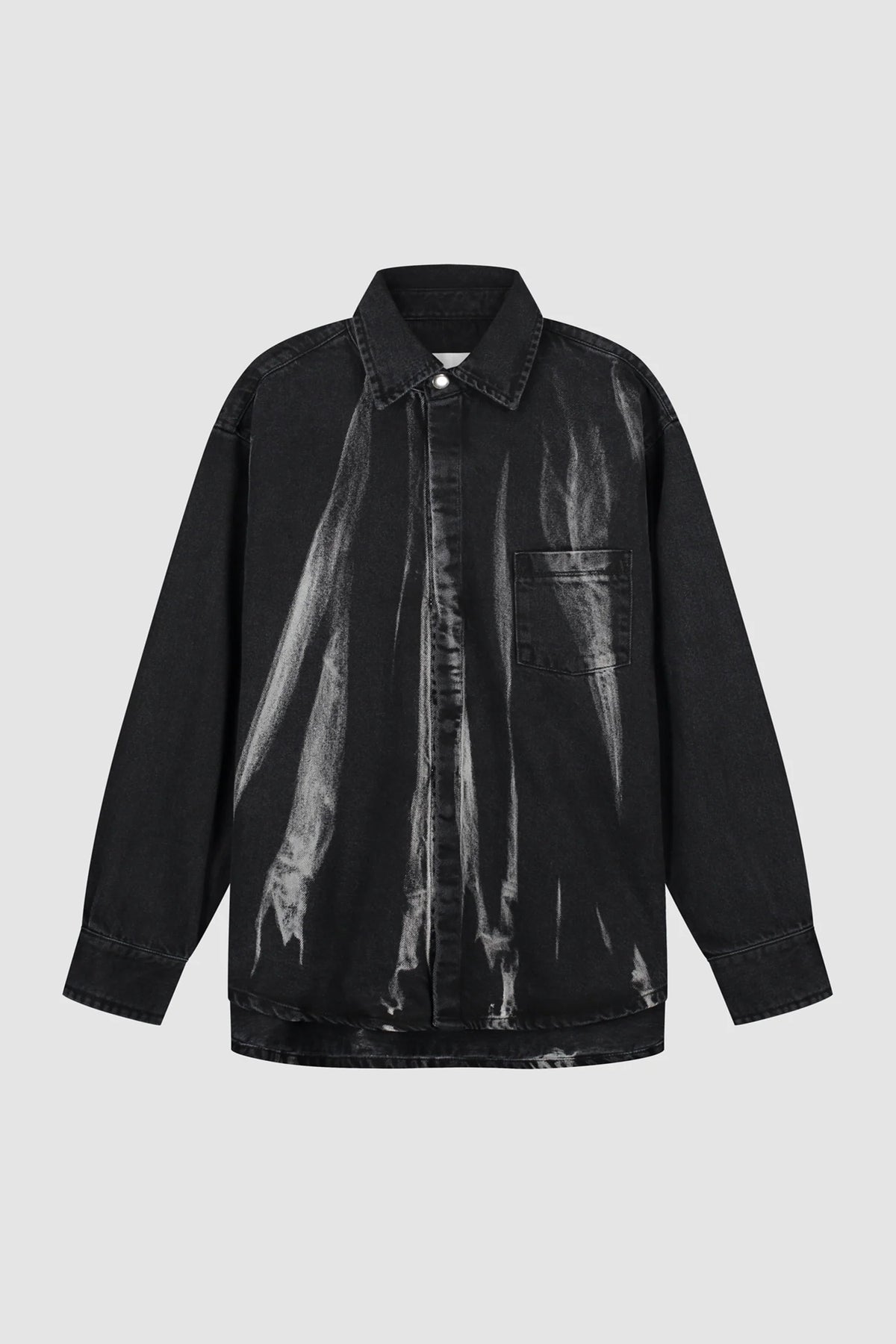 Arte Antwerp Chemise DENIM L/S SHIRT Black