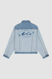Arte Antwerp DENIM INSIDE/OUT JACKET Bleach