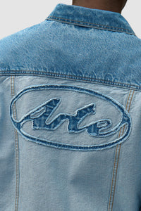 Arte Antwerp DENIM INSIDE/OUT JACKET Bleach