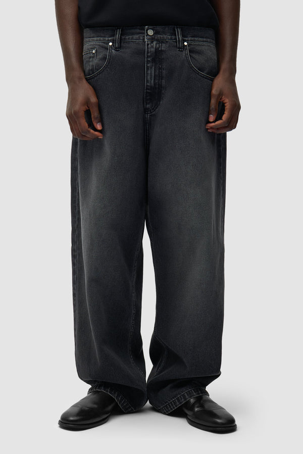 Arte Antwerp FADE WASH BAGGY PANTS Black — Arte Antwerp