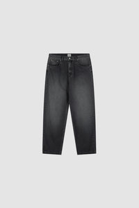 Arte Antwerp FADE WASH BAGGY PANTS Black