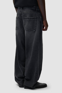 Arte Antwerp FADE WASH BAGGY PANTS Black