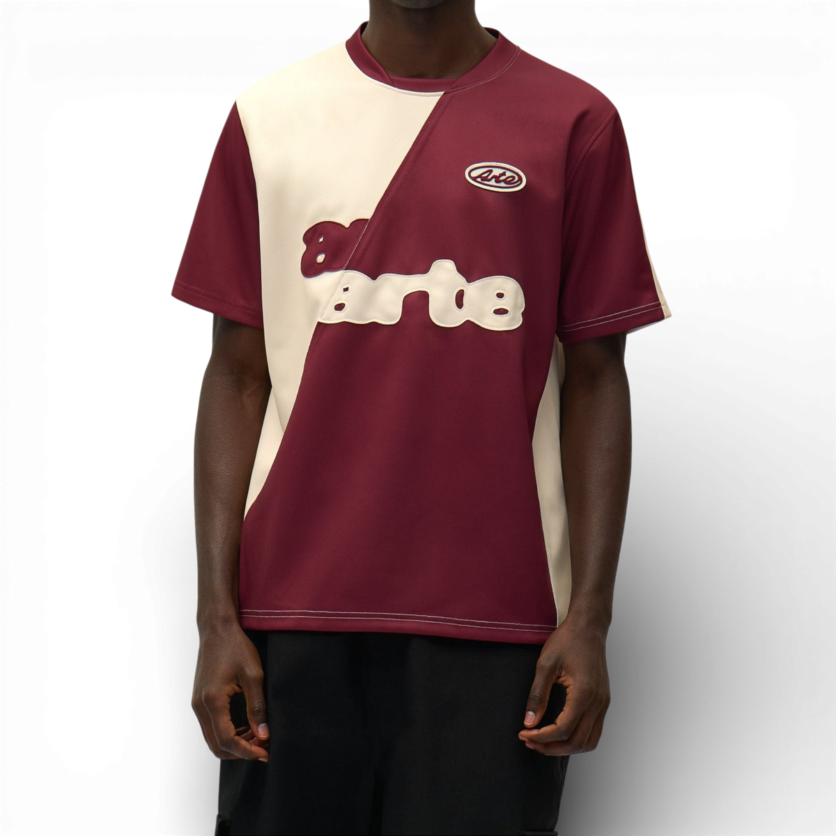 Arte Antwerp FOOTBALL TEE Bordeaux Crème