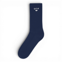 Arte Antwerp HEART LOGO SOCKS Navy