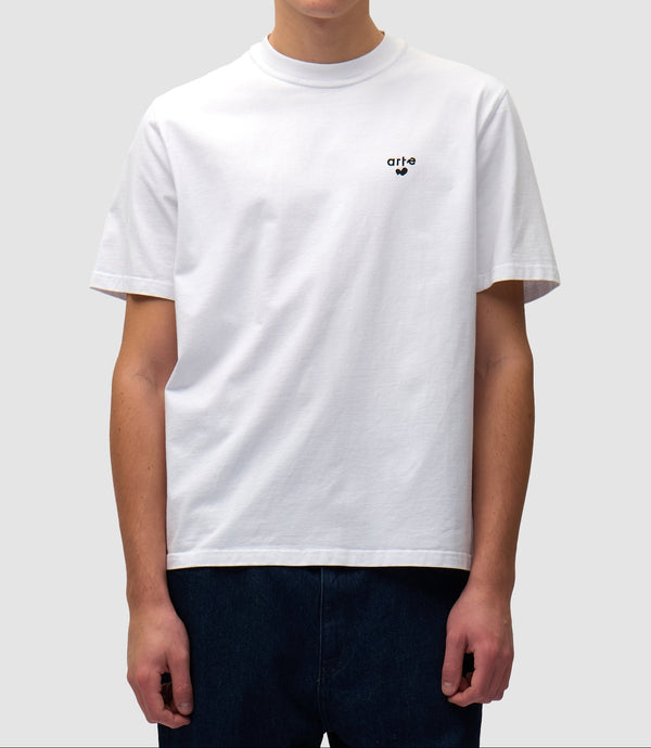 Arte Antwerp HEART LOGO S/S TEE White — Arte Antwerp