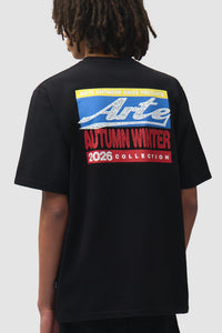 Arte Antwerp MURAL S/S TEE Black