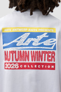 Arte Antwerp MURAL S/S TEE White