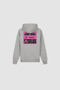 Arte Antwerp PINK SERIAL HOODIE Grey