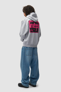 Arte Antwerp PINK SERIAL HOODIE Grey