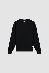 Arte Antwerp REVERSIBLE LABEL CREWNECK Black