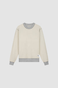 Arte Antwerp REVERSIBLE LABEL CREWNECK Grey