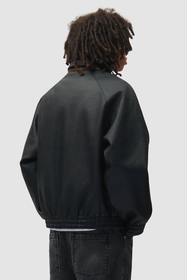 Arte Antwerp REVER LEATHER UNIFORM JACKET Black