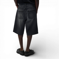 Arte Antwerp ROUND POCKET DENIM SHORT Faded Black