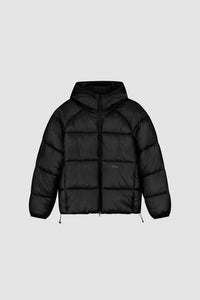 Arte Antwerp Ripstop Hooded Puffer Black