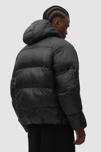 Arte Antwerp Ripstop Hooded Puffer Black