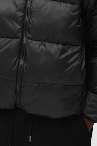 Arte Antwerp Ripstop Hooded Puffer Black