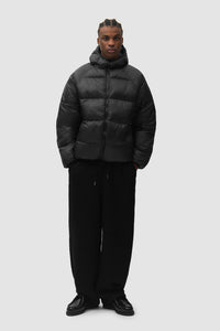 Arte Antwerp Ripstop Hooded Puffer Black