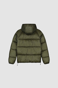 Arte Antwerp Ripstop Hooded Puffer Green