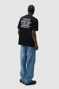 Arte Antwerp SERIAL STAMP S/S TEE Black