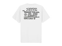 Arte Antwerp SERIAL STAMP S/S TEE White