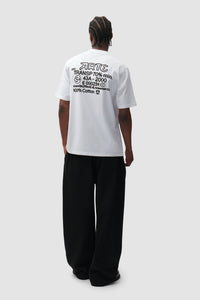 Arte Antwerp SERIAL STAMP S/S TEE White