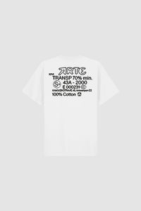 Arte Antwerp SERIAL STAMP S/S TEE White