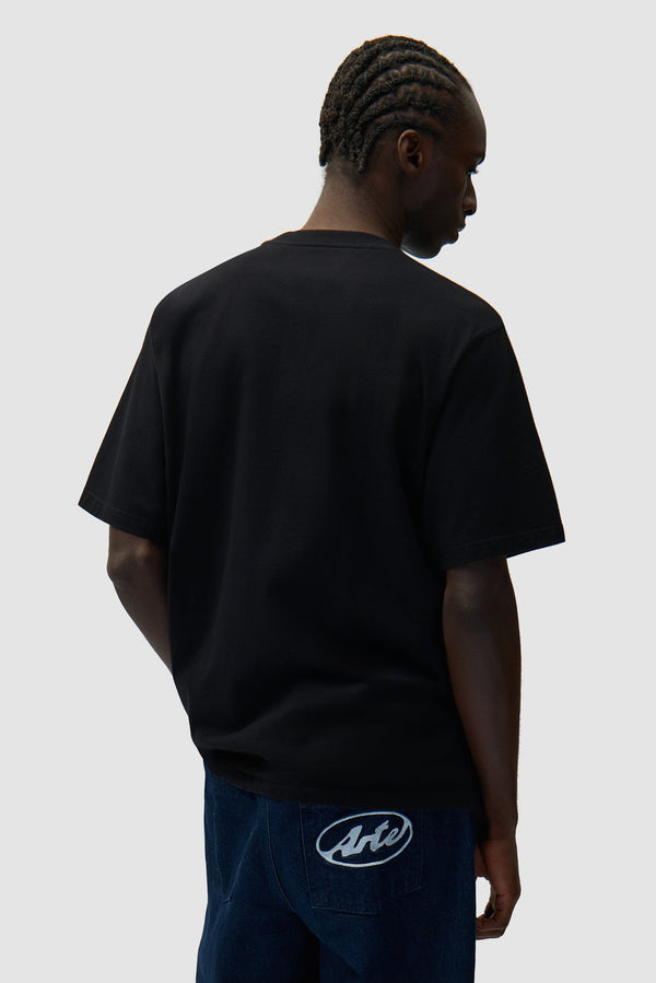 Arte Antwerp SIDE LOGO S/S TEE Black