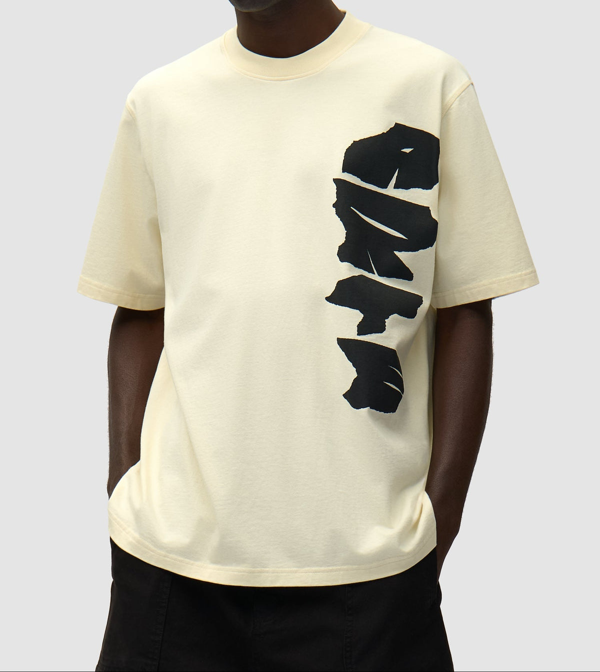 Arte Antwerp SIDE LOGO S/S TEE Cream