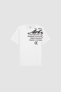 Arte Antwerp SPECS SIDE S/S TEE White