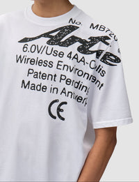 Arte Antwerp SPECS SIDE S/S TEE White