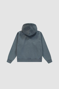 Arte Antwerp STENCIL SUNFADE ZIP HOODIE Navy