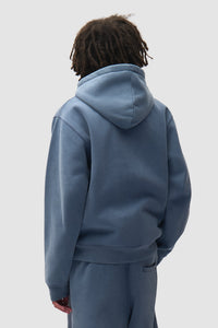 Arte Antwerp STENCIL SUNFADE ZIP HOODIE Navy