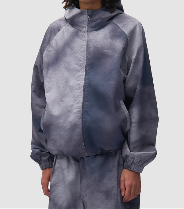Arte Antwerp SUNFADE AERO TRACK JACKET Navy