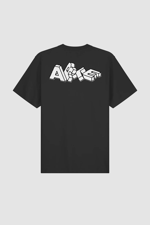 Arte Antwerp T-shirt BLOCKS PRINT S/S TEE Black — Arte Antwerp