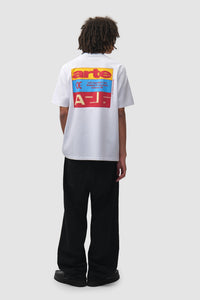 Arte Antwerp TRICOLOR SERIAL S/S TEE White