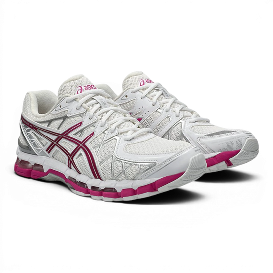 Asics GEL KAYANO 20 White / Raspberry