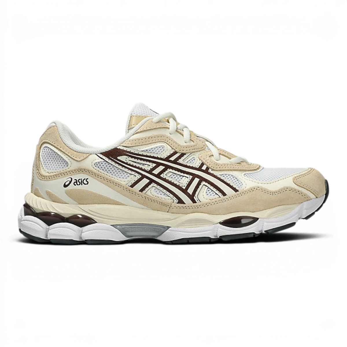 Asics GEL NYC White / Roasted Coffee