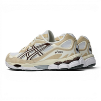 Asics GEL NYC White / Roasted Coffee