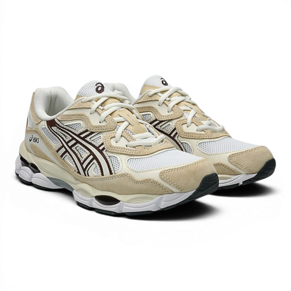 Asics GEL NYC White / Roasted Coffee