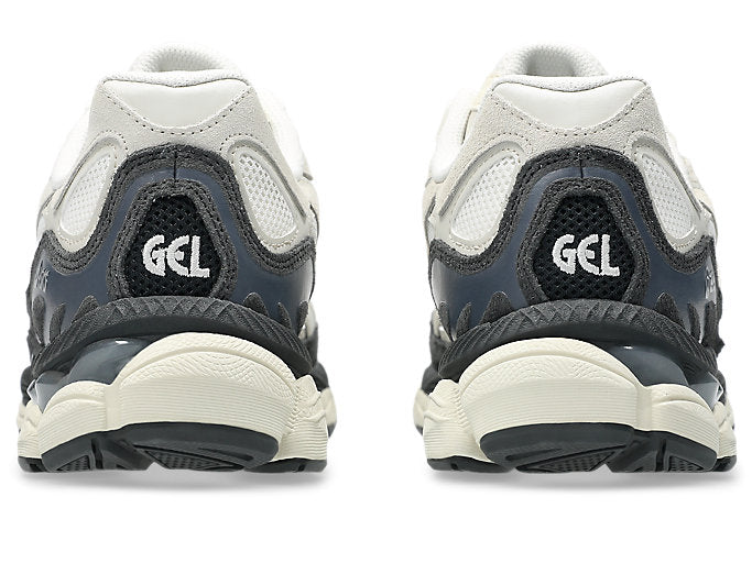 Asics GEL NYC White Smoke Grey back
