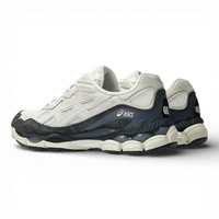Asics GEL NYC White Smoke Grey side