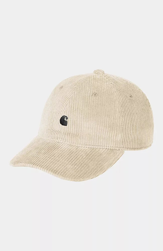 Casquette Carhartt Wip HARLEM CAP CORDUROY Fleur De Sel Wax