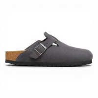 BIRKENSTOCK BOSTON LEVE CHARCOAL