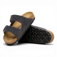 BIRKENSTOCK BOSTON LEVE CHARCOAL