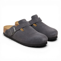 BIRKENSTOCK BOSTON LEVE CHARCOAL