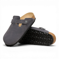 BIRKENSTOCK BOSTON LEVE CHARCOAL